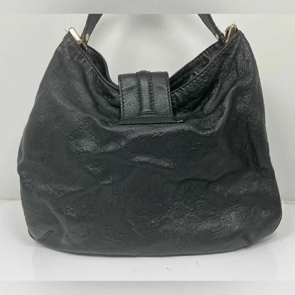 Guccissima Gucci Black Handbag Bag Hobo